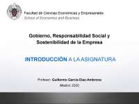 APUNTES GOBIERNO Y RESPONSABILIDAD SOCIAL DE LA EMPRESA