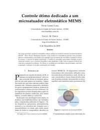 Controle ótimo dedicado a um microatuador eletrostático MEMS