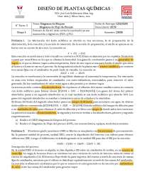 Diseño de Plantas Químicas: Diagrama de Bloques y Diagrama de Flujo de Proceso
