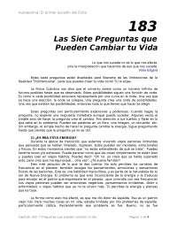 7 preguntas que pueden cambiar tu vida | Apuntes de Sociología y ética ...