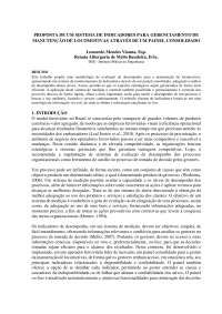PROPOSTA DE UM SISTEMA DE INDICADORES PARA GERENCIAMENTO DE MANUTENÇÃO DE LOCOMOTIVAS ATRAVÉS DE UM PAINEL CONSOLIDADO