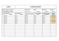 Modelos de Plano de Ação