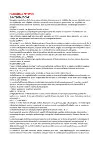 Patologia vegetale, appunti completi