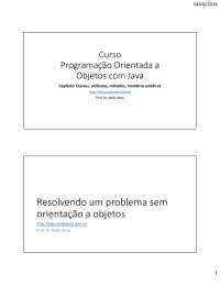 java apontamentos de aula
