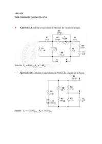 Teorema de Thevenin y Norton