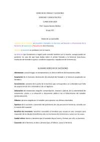 glosario derecho sucesiones