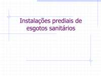 INSTALAÇÕES  prediais