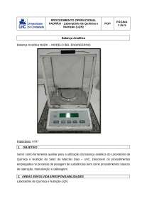 Procedimentos Operacionais Padrão para equipamentos de Laboratório
