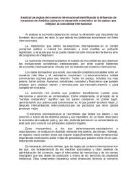 regla de comercio internacional
