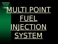 Multi point fuel injection system