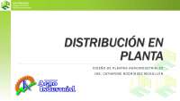 Diseño de Plantas Agroindustriales: Principios Básicos y Tipos de Distribución
