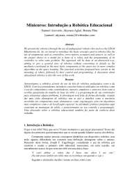 Introdução à Robótica Educacional