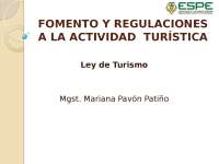 Leyes turísticas de Ecuador