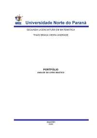 PORTFÓLIO UNOPAR - INTERDISCIPLINAR