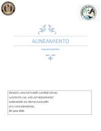 Alineamiento de Primers