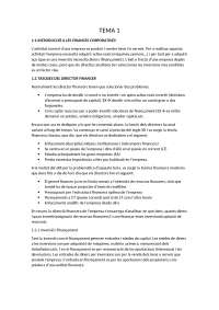 Financiación Corporativa: Funciones de la Dirección Financiera y Objetivos - Prof. Mateo D