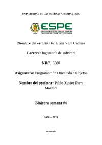 POO en Java: Lectura y escritura de datos, arreglos y colecciones