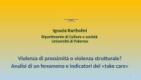 Violenza di genere: un'analisi critica dei diritti umani delle donne - Prof. Bartholini
