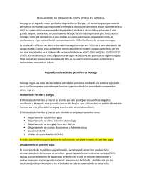 Regulación en operaciones offshore en Noruega