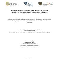 Informe secretaria educación