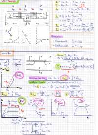 Zusammenfassung der Formeln für Elektronische Bauelemente