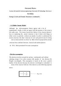 Introduction to Physics - Docsity