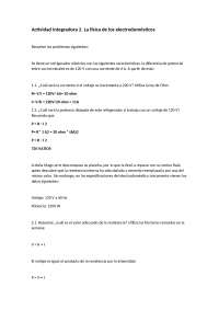 Modulo 12 actividad integradora 2 | Ejercicios de Matemáticas - Docsity