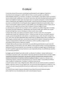 Colore e lucentezza dei minerali Docsity