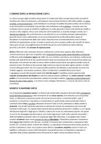 La cultura europea dopo la Rivoluzione: Tradizione, Liberalismo e Socialismo