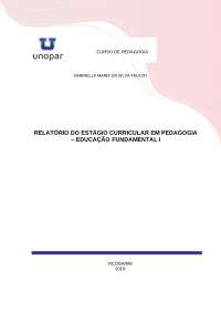 Relato de Estágio em Educação: Experiências e Reflexões sobre a Prática Docente