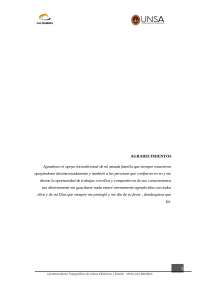 INFORME SOBRE MINERA LAS BAMBAS