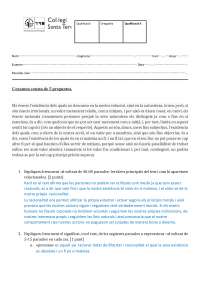 EXAMEN KANT SELECTIVIDAD - Docsity