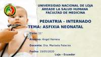 Asfixia neonatal power point
