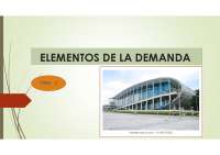 elementos de la demanda