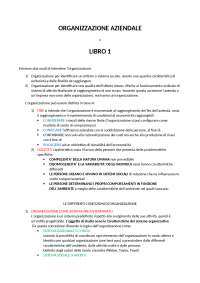 Organizzazione Aziendale