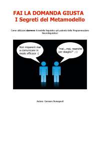 Fai La Domanda Giusta Docsity