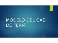 modelo de gas de fermi