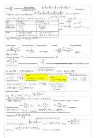 Formula sheet RISK MANAGEMENT .docx - Docsity