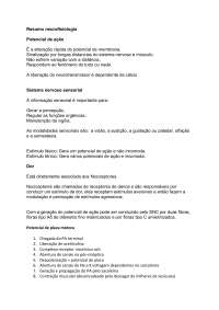 Neurofisiologia: Potencial de Ação, Sistema Sensorial e Dor