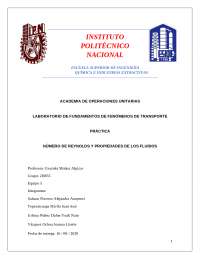 Numero de reynoldss