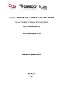 Dispositivos Optoeletrônicos