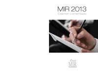 MIR 2013 COMENTADO PDF