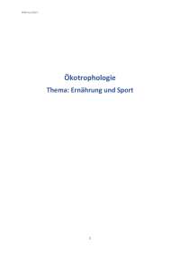 Lernzettel für das Abitur Sport 2020 Niedersachsen