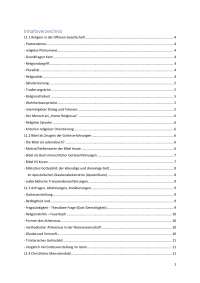Vorbereitung für das Religion Abitur 2019 Bayern