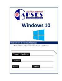 Manual basico de Windows 10