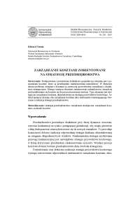 Zarządzanie kosztami zorientowane na strategię przedsiębiorstwa