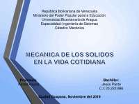 Mecánica de Sólidos: Conceptos Fundamentales y Aplicaciones