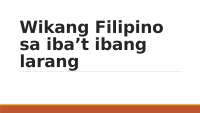 FILIPINO FILES UPLOAD