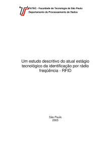 Monografia sobre Tecnologia RFID