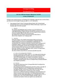 Lösungsvorschlag Übungsfall Vertragsrecht: BGH NJW 1956, 1475